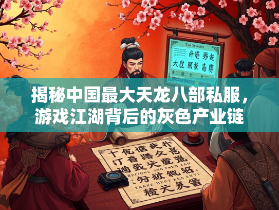 揭秘中国最大天龙八部私服，游戏江湖背后的灰色产业链  第4张