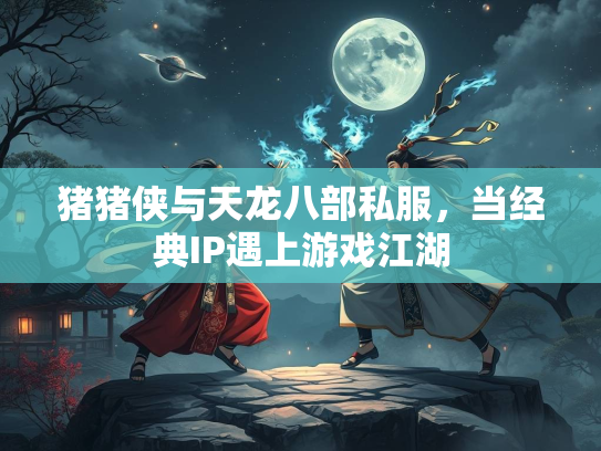 猪猪侠与天龙八部私服，当经典IP遇上游戏江湖  第2张