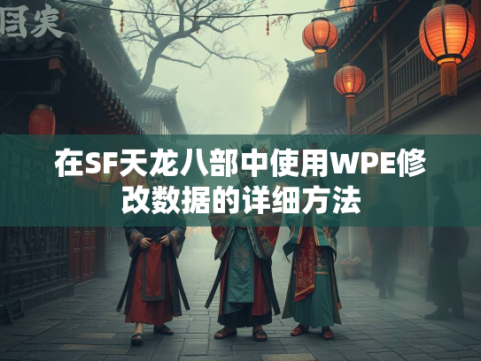 在SF天龙八部中使用WPE修改数据的详细方法  第1张