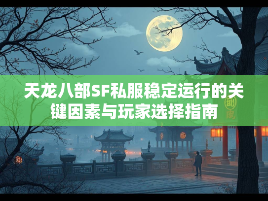 天龙八部SF私服稳定运行的关键因素与玩家选择指南  第3张