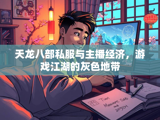 天龙八部私服与主播经济，游戏江湖的灰色地带  第3张