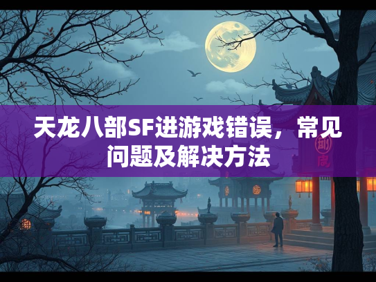 天龙八部SF进游戏错误，常见问题及解决方法  第3张