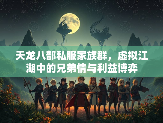 天龙八部私服家族群，虚拟江湖中的兄弟情与利益博弈  第2张