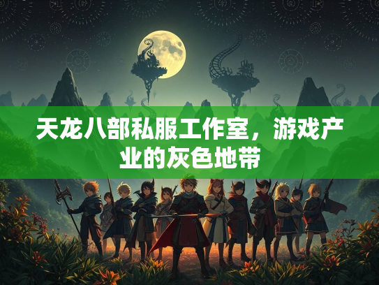天龙八部私服工作室，游戏产业的灰色地带  第1张