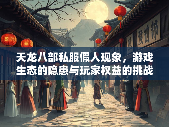 天龙八部私服假人现象，游戏生态的隐患与玩家权益的挑战  第2张