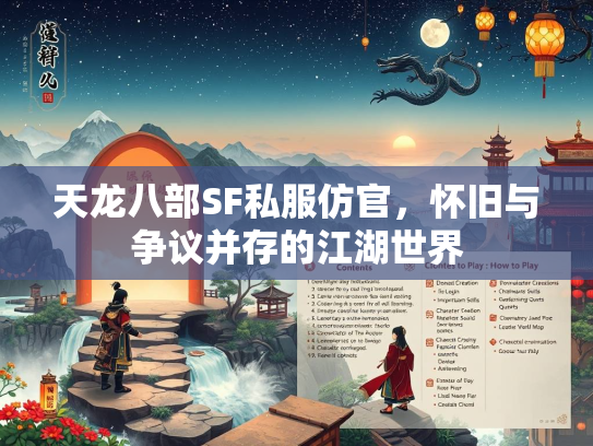 天龙八部SF私服仿官，怀旧与争议并存的江湖世界  第3张