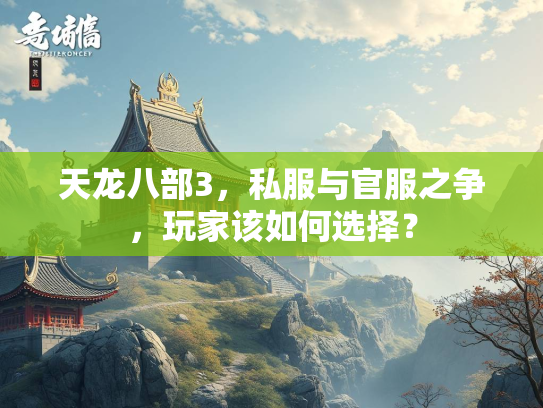 天龙八部3，私服与官服之争，玩家该如何选择？  第4张