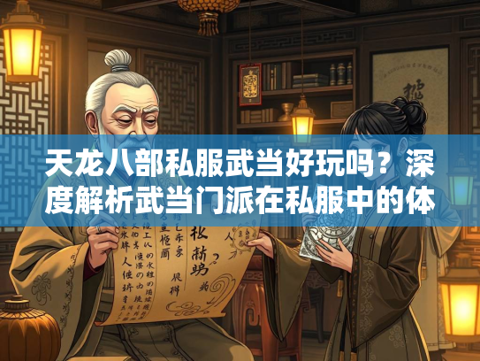 天龙八部私服武当好玩吗？深度解析武当门派在私服中的体验  第1张