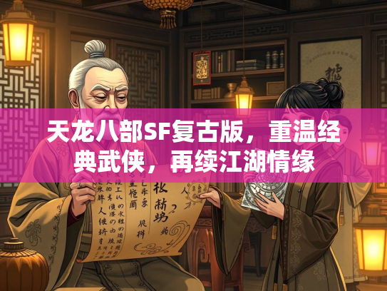 天龙八部SF复古版，重温经典武侠，再续江湖情缘  第3张
