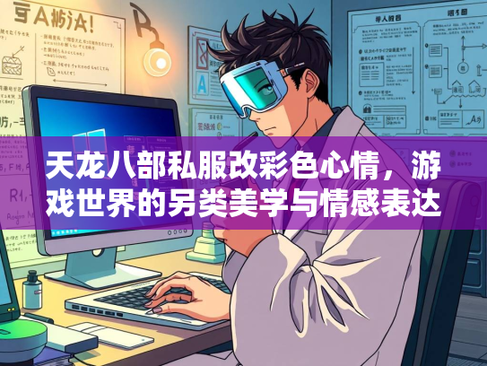 天龙八部私服改彩色心情，游戏世界的另类美学与情感表达  第1张