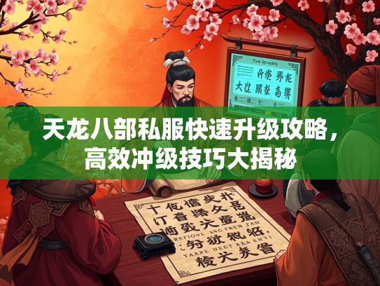 天龙八部私服快速升级攻略，高效冲级技巧大揭秘  第1张