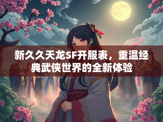 新久久天龙SF开服表，重温经典武侠世界的全新体验  第1张