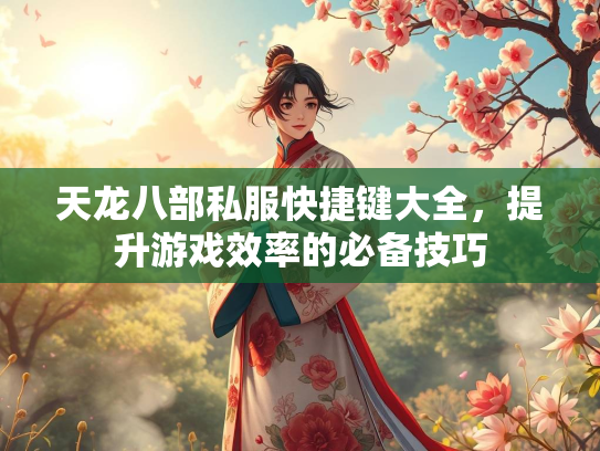天龙八部私服快捷键大全，提升游戏效率的必备技巧  第2张