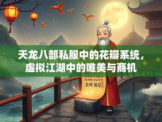 天龙八部私服中的花瓣系统，虚拟江湖中的唯美与商机  第3张