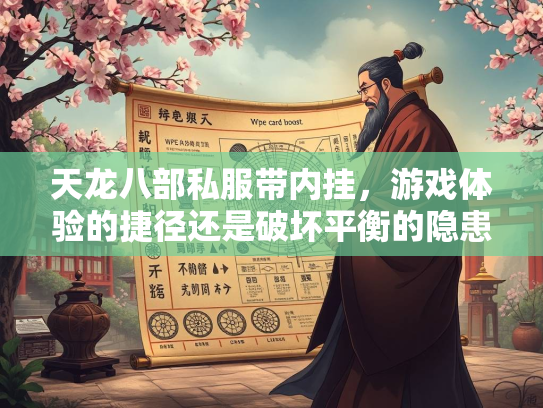天龙八部私服带内挂，游戏体验的捷径还是破坏平衡的隐患？  第2张