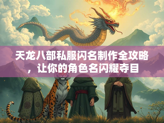 天龙八部私服闪名制作全攻略，让你的角色名闪耀夺目  第3张