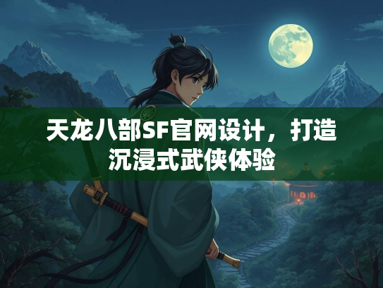 天龙八部SF官网设计，打造沉浸式武侠体验  第1张