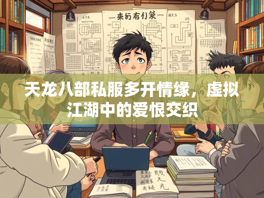天龙八部私服多开情缘，虚拟江湖中的爱恨交织  第2张