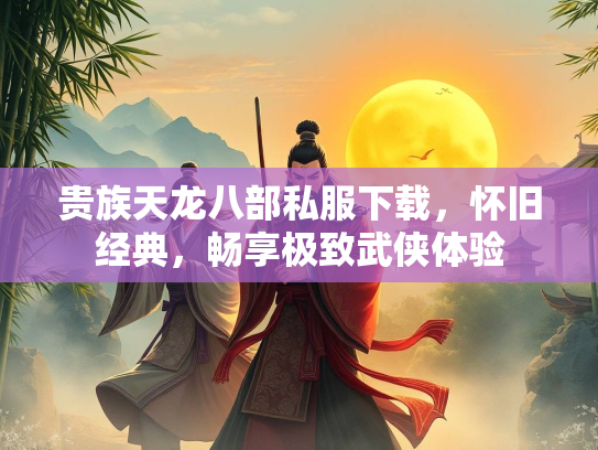 贵族天龙八部私服下载，怀旧经典，畅享极致武侠体验  第1张