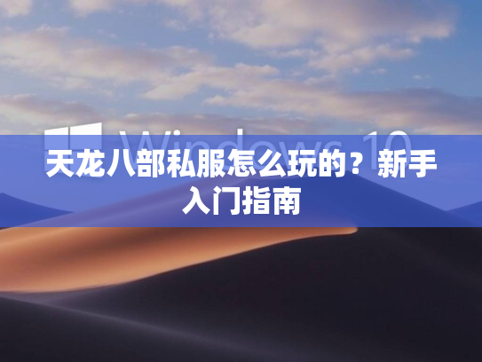 天龙八部私服怎么玩的？新手入门指南  第2张