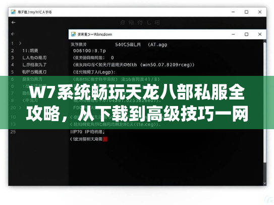W7系统畅玩天龙八部私服全攻略，从下载到高级技巧一网打尽