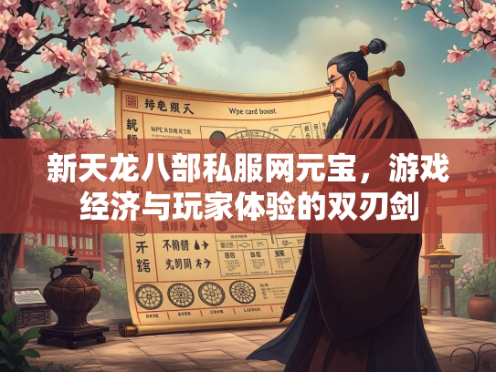 新天龙八部私服网元宝，游戏经济与玩家体验的双刃剑  第3张