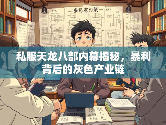 私服天龙八部内幕揭秘，暴利背后的灰色产业链  第3张