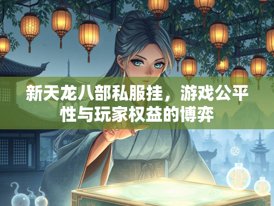 新天龙八部私服挂，游戏公平性与玩家权益的博弈  第3张