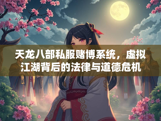 天龙八部私服赌博系统，虚拟江湖背后的法律与道德危机  第3张