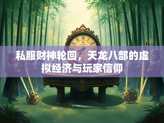 私服财神轮回，天龙八部的虚拟经济与玩家信仰  第2张