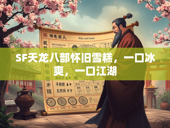 SF天龙八部怀旧雪糕，一口冰爽，一口江湖  第1张