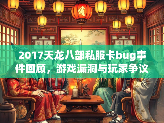 2017天龙八部私服卡bug事件回顾，游戏漏洞与玩家争议