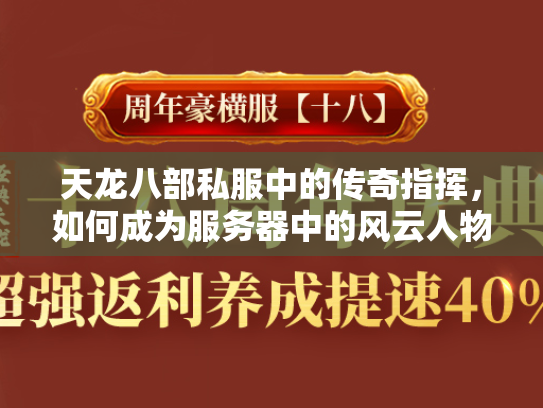 天龙八部私服中的传奇指挥，如何成为服务器中的风云人物？  第1张