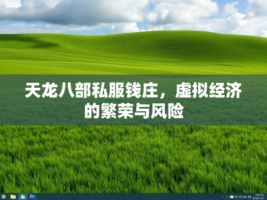 天龙八部私服钱庄，虚拟经济的繁荣与风险  第2张