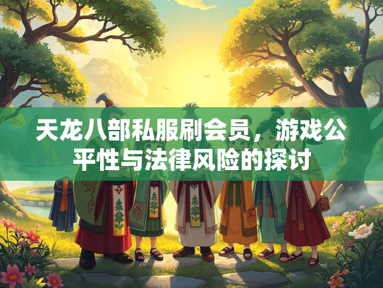 天龙八部私服刷会员，游戏公平性与法律风险的探讨  第1张