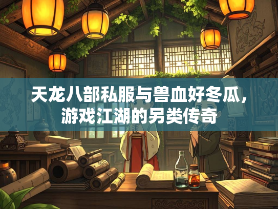天龙八部私服与兽血好冬瓜，游戏江湖的另类传奇  第1张