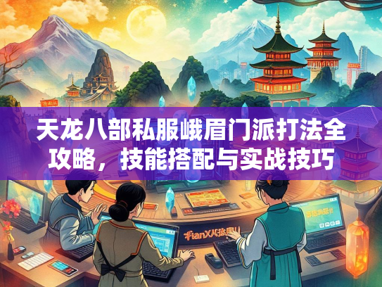 天龙八部私服峨眉门派打法全攻略，技能搭配与实战技巧