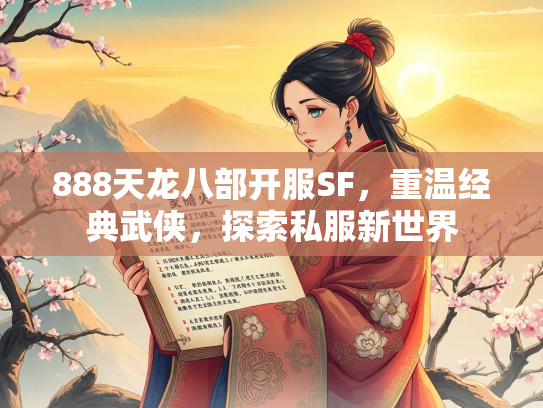 888天龙八部开服SF，重温经典武侠，探索私服新世界