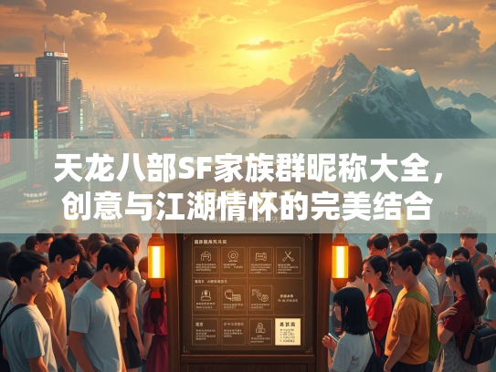天龙八部SF家族群昵称大全，创意与江湖情怀的完美结合