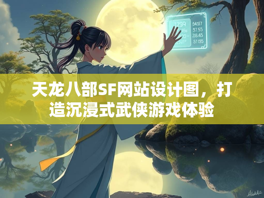 天龙八部SF网站设计图，打造沉浸式武侠游戏体验