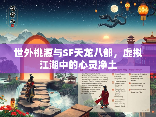 世外桃源与SF天龙八部，虚拟江湖中的心灵净土