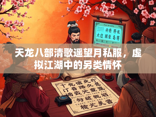 天龙八部清歌遥望月私服，虚拟江湖中的另类情怀