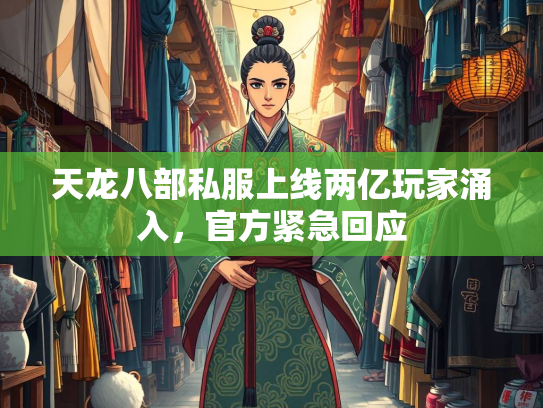 天龙八部私服上线两亿玩家涌入，官方紧急回应
