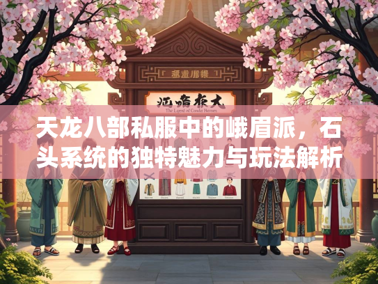 天龙八部私服中的峨眉派，石头系统的独特魅力与玩法解析