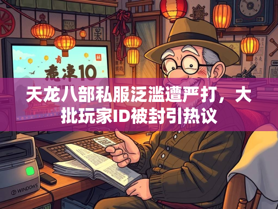 天龙八部私服泛滥遭严打，大批玩家ID被封引热议