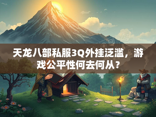天龙八部私服3Q外挂泛滥，游戏公平性何去何从？  第3张