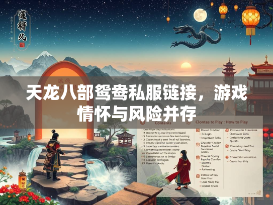 天龙八部鸳鸯私服链接，游戏情怀与风险并存