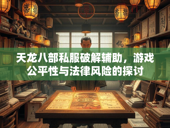 天龙八部私服破解辅助，游戏公平性与法律风险的探讨