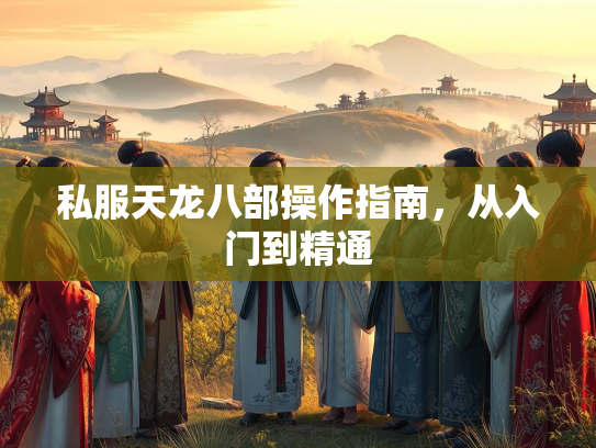 私服天龙八部操作指南，从入门到精通