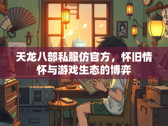 天龙八部私服仿官方，怀旧情怀与游戏生态的博弈